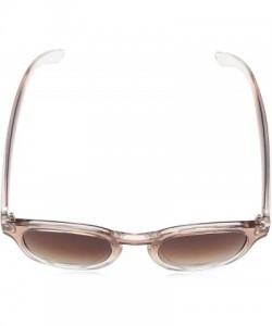 Round Moe Round Sunglasses - Champagne Brown - CB18NCLNX3R $14.34