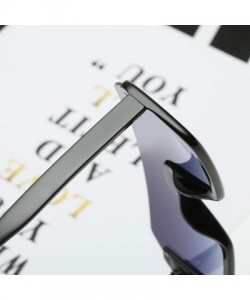 Aviator Men Vintage Eye Sunglasses Retro Eyewear Fashion UV Protection Luxury Accessory (Black) - Black - CT195N2KI55 $6.75