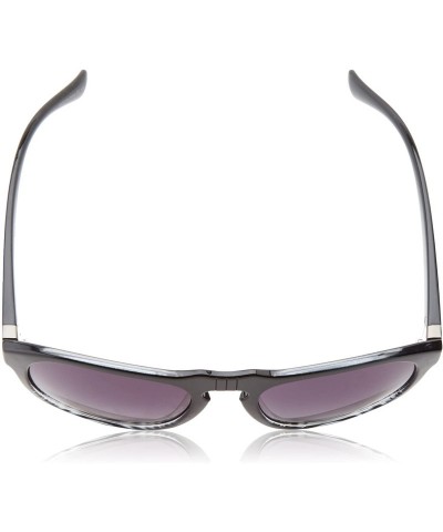 Round Women's Round Sunglasses - Black Smoke Fade - CD11CJRFYB9 $12.78
