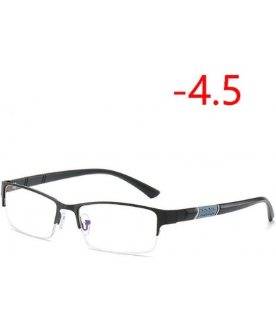 Square Finished Ultralight Business Nearsighted - Myopia 450 - C818WH6O42Z $19.97