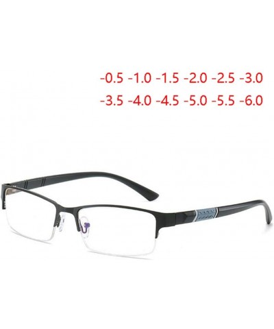 Square Finished Ultralight Business Nearsighted - Myopia 450 - C818WH6O42Z $19.97