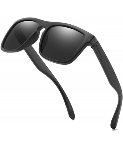 Square Polarized flexible sunglasses - unisex driving sunglasses - men's square UV400 gift - CA1900ZYNG3 $17.94