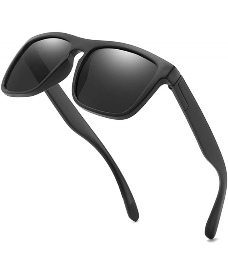 Square Polarized flexible sunglasses - unisex driving sunglasses - men's square UV400 gift - CA1900ZYNG3 $17.94