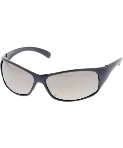 Wrap Ultra Light Weight Full Frame Sport Sunglasses Model 851 - Grey - CR187HXWX04 $11.83
