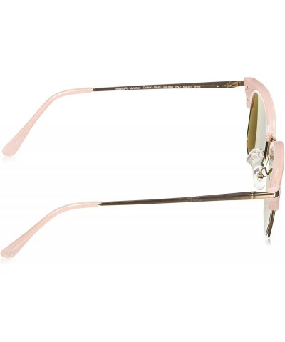 Square Women's Water Color Square Reading Sunglasses - Pink/Gold - 50 mm + 2.5 - CQ189SRL46Z $24.91