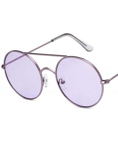 Aviator Sunglasses 2019 New Fashion Metal Round Colorful UV400 Travel Shopping Get 5 - 10 - C518YZWNS60 $8.73