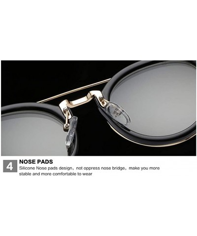 Aviator New Fashion Retro Dual-Purpose Mirror Flat Glasses Sunglasses for Men and Women UV400 1813 - Blackpink - CZ18AHAS4CC ...