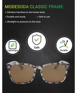 Oval Men Women Polarized Sports Sunglasses Square Frame UV400 Protection Sun Glasses for Baseball Fishing Cycling - CZ195SLM0...