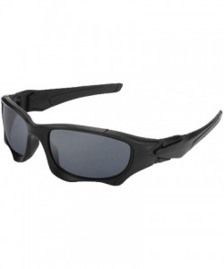 Rectangular Men Sunglasses - Polarized Sports Sunglasses For Running Cycling Fishing - C - C018ST4WE06 $8.36