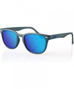 Sport NVS Sunglasses - Matte Gunmetal Frame- Smoked Cyan Mirror lens - CC11ASDSP93 $18.71