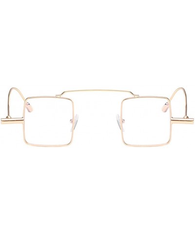 Square Retro Trend Sunglasses Fashion Square Sunglasses for Men and Women - C8 - CV18D4IWH5X $10.89