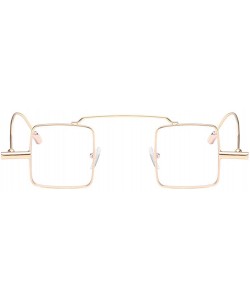 Square Retro Trend Sunglasses Fashion Square Sunglasses for Men and Women - C8 - CV18D4IWH5X $10.89