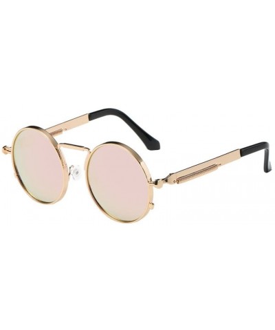 Rectangular Unisex Shades Sunglasse Women Men Fashion Integrated UV Glasses Sun Glasses (D) - CG18RROHO4T $11.98