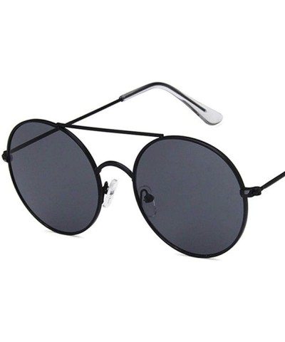 Aviator Round Sunglasses Women Men Retro Aolly Women Sun Glasses Men Ladies Eyewear 4 - 10 - CA18XDWYH3C $19.51