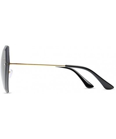Goggle Frameless Goggles for Women Men Retro Sun Glasses UV Protection - Style6 - C418RTR453Z $6.97