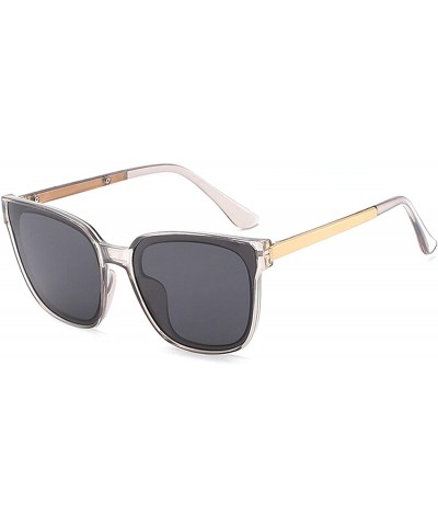 Sport Classic style Square Sunglasses for Women AC PC UV400 Sunglasses - Gray - C818SAQO0MQ $32.96