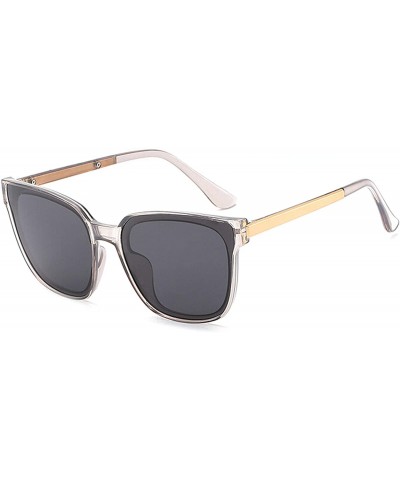 Sport Classic style Square Sunglasses for Women AC PC UV400 Sunglasses - Gray - C818SAQO0MQ $29.18