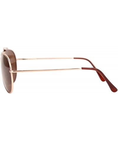 Aviator Men's Aviator Sunglasses 3-Pack - Gold (3-pack) - CY1962NTSK7 $15.76