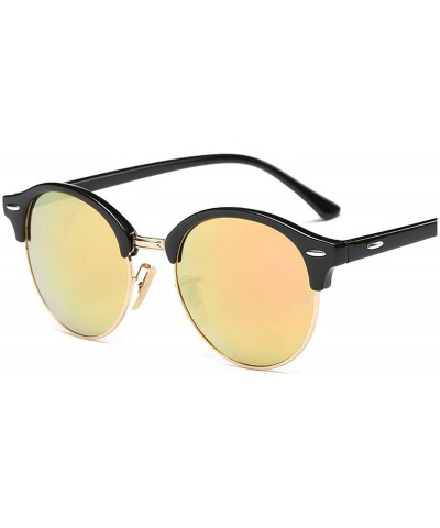 Square Hot Sunglasses Women Popular Er Retro Men Summer Style Sun Glasses - C5yellow - CR198AI8HSC $31.94