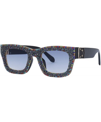 Round Handicrafts Sunglasses Brand Designer Square Women Luxury Measly Retro Men Eyeware Uv400 - Pink - CB198ZNZ3RM $29.35
