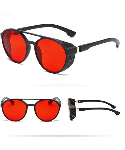 Oversized Sunglasses for Men Women Steampunk Goggles Vintage Glasses Retro Punk Glasses Eyewear Sunglasses Party Favors - CR1...