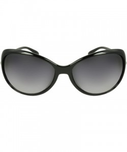 Oval Dionne Oval Fashion Retro Sunglasses Shades - Black - CX11JRVUJTH $9.37