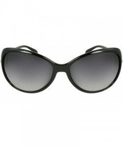 Oval Dionne Oval Fashion Retro Sunglasses Shades - Black - CX11JRVUJTH $19.00