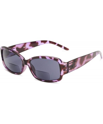 Oversized Readers.com Reading Sunglasses The Karissa Bifocal Reading Sunglasses Plastic Rectangle Style for Women - C5127M43U...