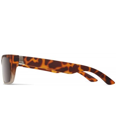 Square Lads Sunglasses - Leopard Tortoise/Satin Fade - CV193YR0Z2M $35.69