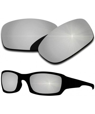Sport Polarized Replacement Lenses Fives Squared - Multiple Options - Silver Mirrored Coating - CG18E388ZH4 $22.85