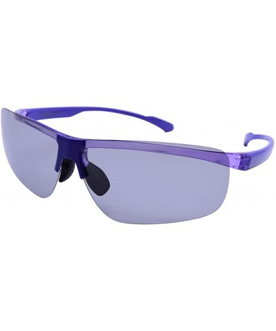 Goggle Polarized Sports Sunglasses for Men Women-Ultra Light UV400 Protection for Men Driving- Sport- Running - Purple - CI18...
