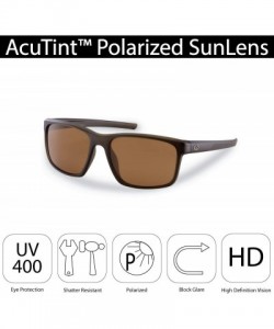 Sport Rip Current Polarized Sunglasses with AcuTint UV Blocker for Fishing and Outdoor Sports - CA18IIGYTC3 $53.66