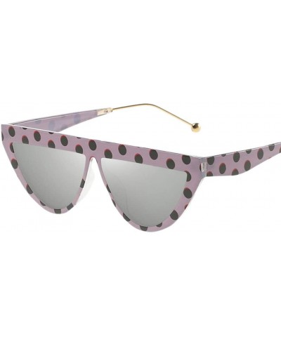 Rectangular Fashion Sunglasses for Women Retro Cat Eye UV Protection Sun Glasses Eyewear - H - CB18X5DORHN $17.32