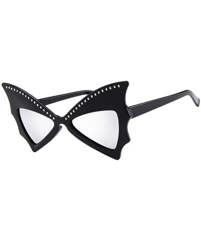 Sport Sunglasses Butterfly Diamond Glasses Oversized 2DXuixsh - F - CP18S927CC6 $20.60