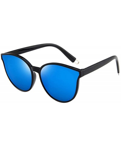 Square Mens Womens Retro Big Frame Vintage Rapper Sunglasses Eyewears - C - CA18TS22L6Y $9.84