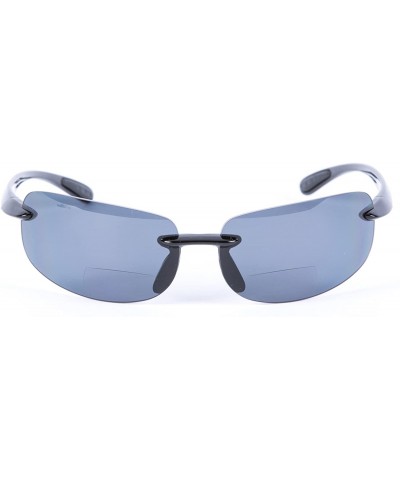 Sport Lovin Sport Polarized Bifocal Sunglasses - Polarized - Black/Black - CI123W88EOH $44.43