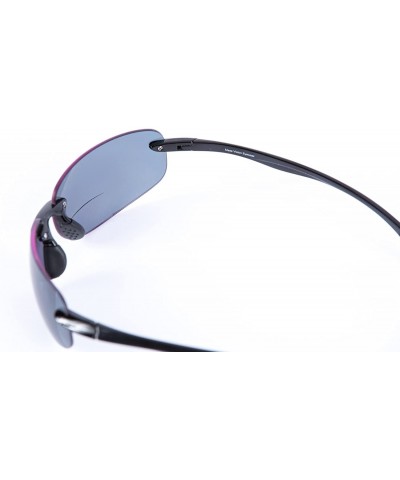 Sport Lovin Sport Polarized Bifocal Sunglasses - Polarized - Black/Black - CI123W88EOH $44.43