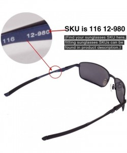 Shield Replacement Lenses for Oakley Splinter - 7 Options Available - Black - Polarized - CE11DISTWVV $14.13