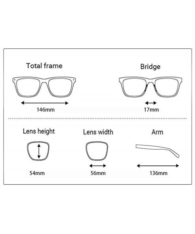 Rectangular Unisex vintage clear frame Beatles Retro Sixties Style Rectangular Metal Glasses - Color 3 - CV18MDL2UCK $9.73