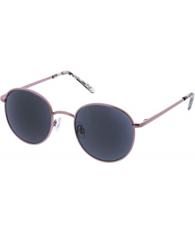 Round The Good Life Round Reading Sunglasses- Rose Gold/Gray Tortoise- 49 mm + 1.5 - CY18X005WCS $42.14