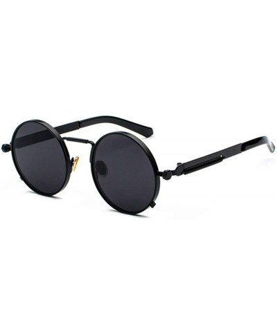 Round Sunglasses Designer Glasses Vintage Driving - CL1900AOMKS $36.97