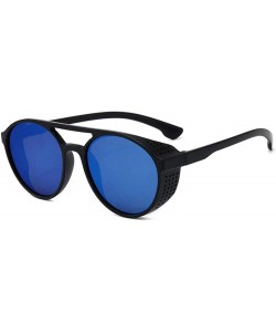 Oversized Sunglasses men's retro box trend sunglasses spread the impulse eye - Shahei Yellow Tablets - CY190MA2AHA $28.99