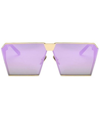 Square Polaris Retro Men and women glasses cat eye fashion sunglasses - C6 - CR184O4QOKX $24.40