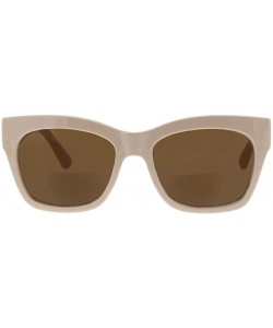 Square Women's Shine On Square Hideaway Bifocal Sunglasses - Taupe - 53 mm 2 - C318OILQH79 $18.31