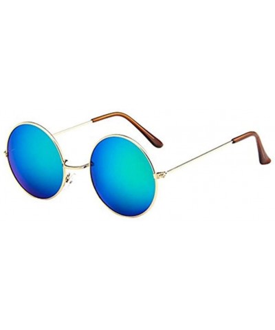 Oversized Polarized Sunglasses Protection Eyeglasses - D - C51960KKLYC $8.49