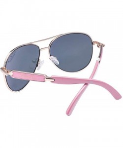 Aviator Fashion ladies sunglasses- vintage versatile sunglasses - H - CU18ROZNOUR $46.07