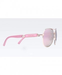 Aviator Fashion ladies sunglasses- vintage versatile sunglasses - H - CU18ROZNOUR $46.07