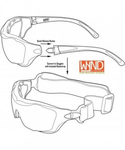 Goggle Polarized Large Motorcycle Riding Sunglasses Sports Wrap Glasses - Orange - Polarized Smoke - CK18DO82DUK $24.58