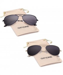 Square Aviator Sunglasses for Women Men Polarized Vintage Retro Designer Glasses UV 400 Protection - C918RZZDEO2 $11.60