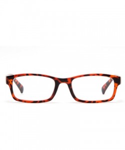 Square Newbee Fashion Squared Reading Glasses - Tortoise - CJ11PTMY7RX $10.14